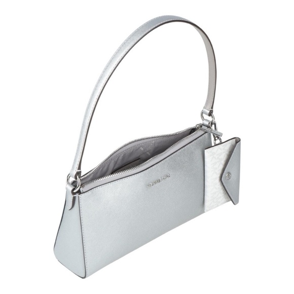 NWT Michael Kors Shoulder Bag with Attached Card Holder - Picture 1 of 8